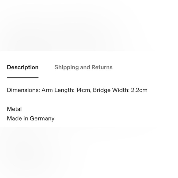 Maison Margiela x Mykita sunglasses shade aviator cat eye glasses - Picture 5 of 5